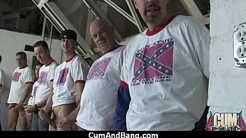 Cum and bang group facial jizz 3