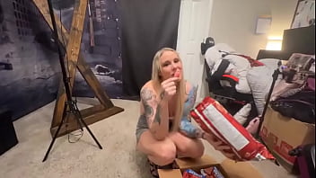 When the mailman arrives with christmas gifts during your photo video shoot thanks wphillydungeon for the