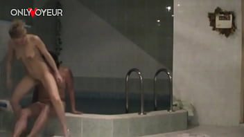 Homemade voyeur slutwife meeting with the bull was recorded for her husband