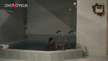 Homemade voyeur slutwife meeting with the bull was recorded for her husband