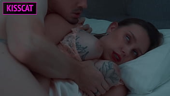 Why step mom wakes with step son’s cock in hand post fight — will she gets face cum in share bed