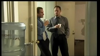 Muscular guy licks shaved cunt of a brazen whore and fucks her on his desktop