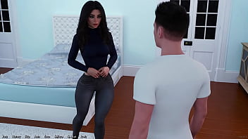 Being a dik #143 hot rich brunette with makeup asks me hard questions