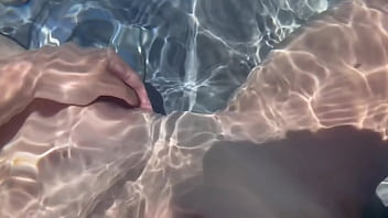 European stepmom artemisia love solo pussy play horny af in the water