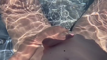 European stepmom artemisia love solo pussy play horny af in the water