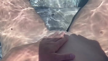 European stepmom artemisia love solo pussy play horny af in the water