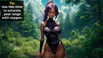 Yoruichi shihōin intense training jerk off instruction ai created
