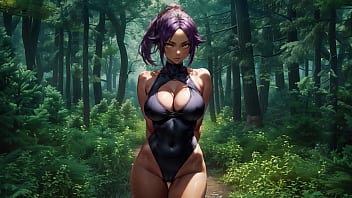 Yoruichi shihōin intense training jerk off instruction ai created