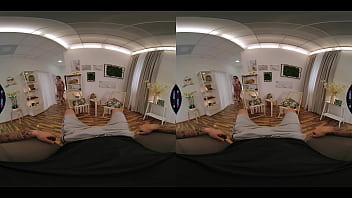 Horny redhead milf blowjobs & riding cock like a slut vr 360 porn