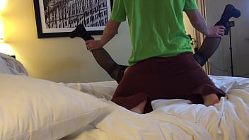 Shaggy Fucking Very Hot Milf Tgirl thumbnail