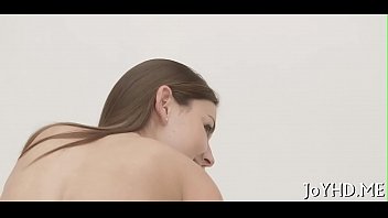 Young shaved cum hole gets drilled