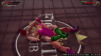 Kallan vs bambi nf3d female mma combat ring
