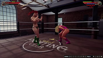 Kallan vs bambi nf3d female mma combat ring
