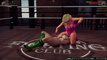 Kallan vs bambi nf3d female mma combat ring