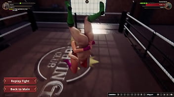 Kallan vs bambi nf3d female mma combat ring