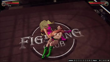 Kallan vs bambi nf3d female mma combat ring