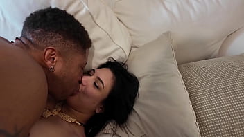 Hot petite girl gets fucked by monster cock