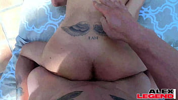 Sexy milf shay sights gets rlly wet on da pool but it's not 4 da pool