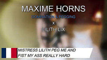 Mistress lilith lix stretched me out pounded me deep and made me beg for more her strap on went places i never