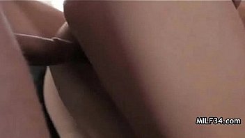 Horny milf fucks a cock and the bed
