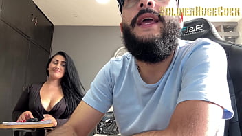 After finishing the interview she wants to try my cock alessiani69 soldierhugecock