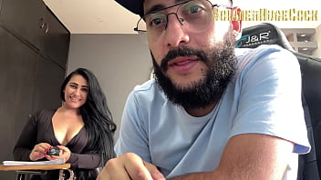 After finishing the interview she wants to try my cock alessiani69 soldierhugecock