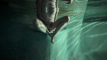 Petite slut wife fingers her pussy to orgasm in the pool Petite slut wife fingers her pussy to orgasm in the pool