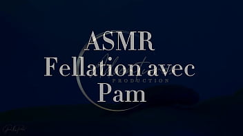 Asmr blowjob and pussy rubbing