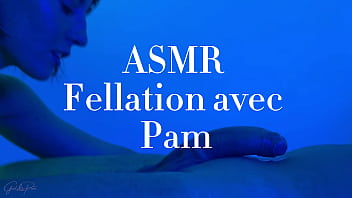 Asmr blowjob and pussy rubbing