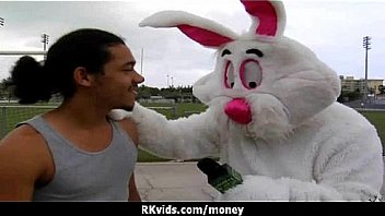 Sexy wild chick gets paid to fuck 15