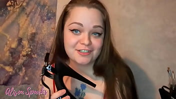 New video alert here's one for all the high heel worship lovers watch me suck on and lick these dirty high heel