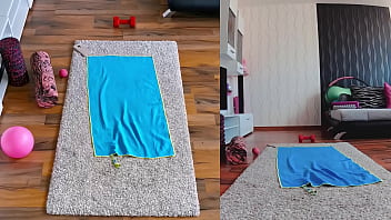 Wet and wild dual cam naked workout you have to see it to believe it