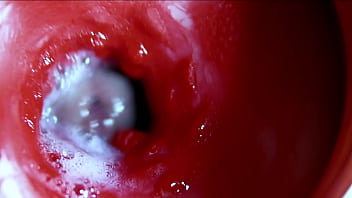 Very close huge streams of sperm in a sweet hole asmr wet squelches