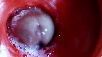 Very close huge streams of sperm in a sweet hole asmr wet squelches