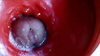 Very close huge streams of sperm in a sweet hole asmr wet squelches