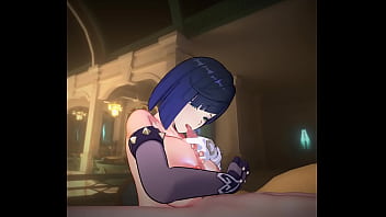 Felacion de chica anime