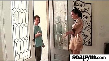 Masseuse shows her amazing body in a hot soapy massage 30