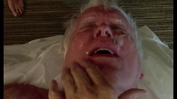 Amputee Grandpa Gets Two Loads Of Cum On His Face Then Jerks Off Himself thumbnail