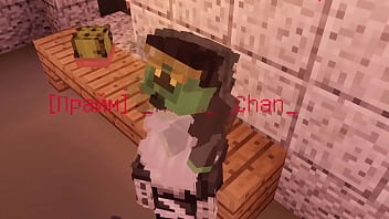 Minecraft sexy thief blowjob