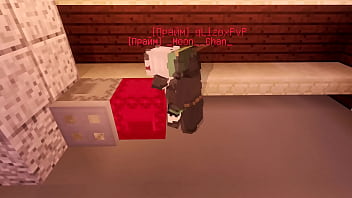 Minecraft sexy thief blowjob