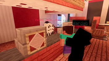 Minecraft sexy thief blowjob
