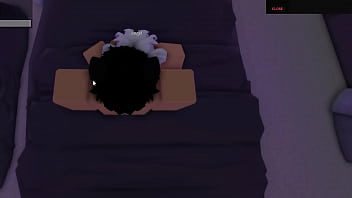 Helping master suck dick