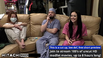 Patient gets hitachi orgasm from doctor tampa blaire celeste