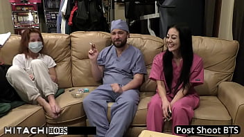 Patient gets hitachi orgasm from doctor tampa blaire celeste