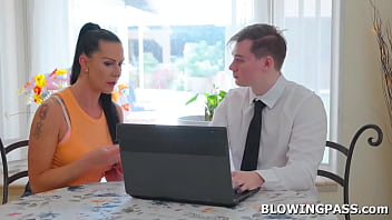 Milf texas patti gets bored so she seduced her accountant the guy removes her bra and sucks her big tits texas gets down and gives him blowjob Milf texas patti gets bored so she seduced her accountant the guy removes her bra and sucks her big tits texas gets down and gives him blowjob