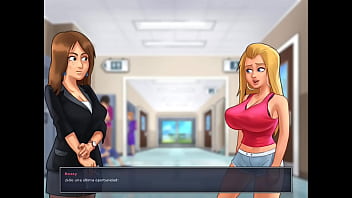 Summertime saga cap 35 mi sexy amiga rubia se cambia frente a mi