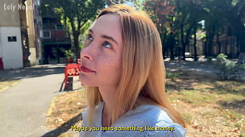 I met a cute student on the street and fucked her on the same day