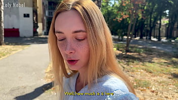 I met a cute student on the street and fucked her on the same day