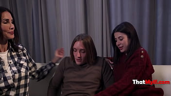 Girlfriends stepmom's and her team up for my dick am i the luckiest guy Girlfriends stepmom's and her team up for my dick am i the luckiest guy