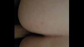 Hidden cam behind wife